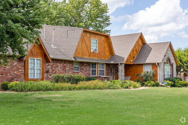 Crescent Heights offers many two-story homes for residents.