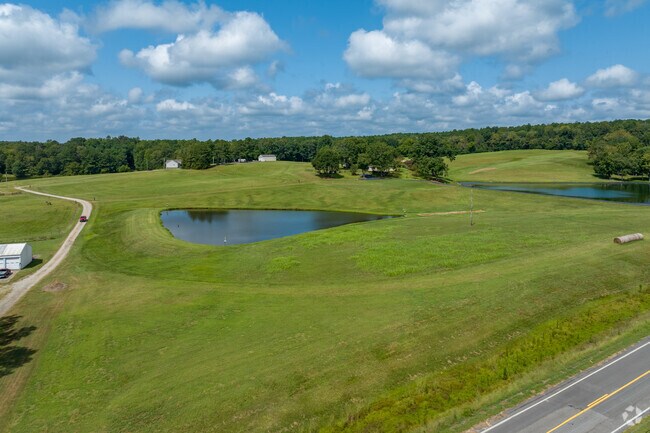 Edgefield county is rural, with predominantly large tracts of land.