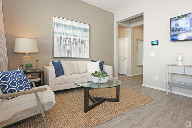 2BR, 2BA - Sunset - 1,022 SF