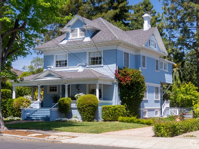 This beautiful Colonial home in the University South area is an art piece.