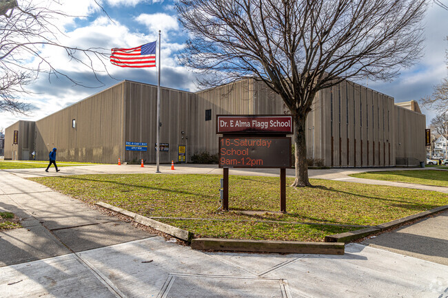Dr. E. Alma Flagg Elementary School advocates for a progressive and motivational environment.