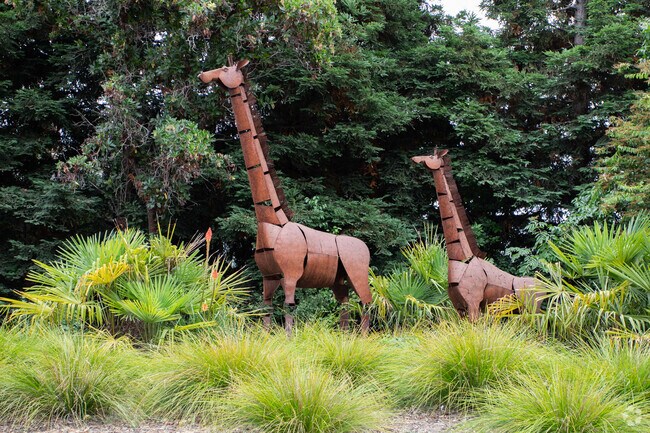 The Oakland Zoo is less than two miles from Durant Manor.