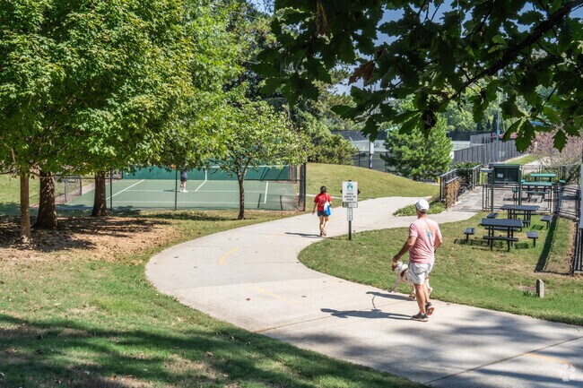 Memorial Park residents have access to many outdoor amenities that help support an active lifestyle.