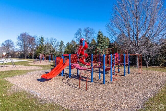 The playground at of Rossman Elementary School in Hartford.