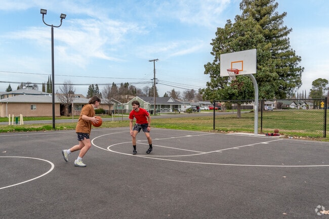 Play basketball with your friends at Carmichael Park.
