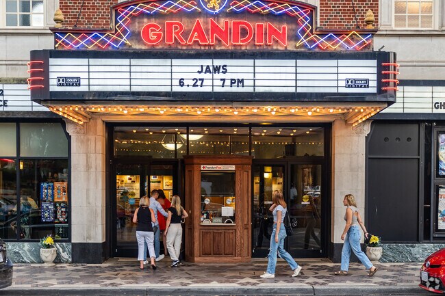Catch the latest film or a live performance at Grandin Theatre in Raleigh Court.