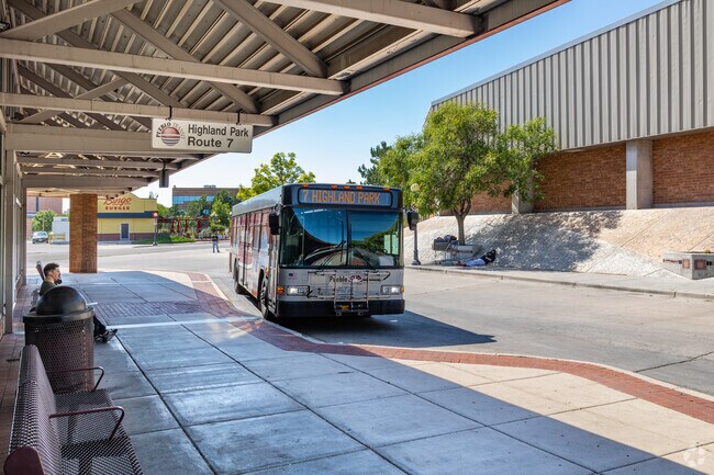 Highland residents can conveniently find bus lines with stops throughout Pueblo.