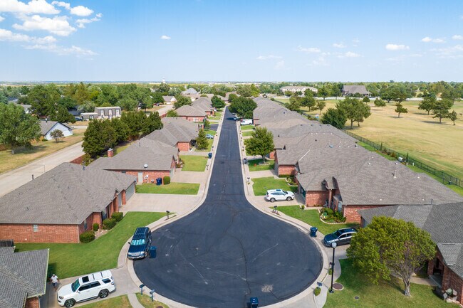 Surrey Hills has newly paved roads connecting homes.