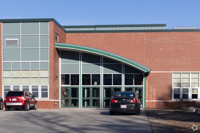 Massabesic Middle School emphasizes core subjects like English, Math, Science, and Civics.