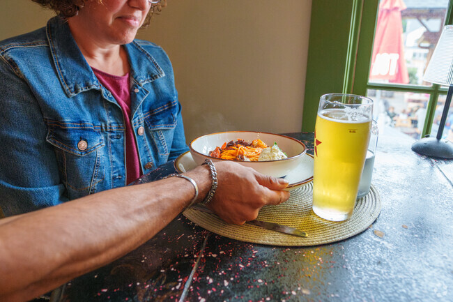 Try one of the delicious specials at the Gusto Taphouse in Center Harbor.
