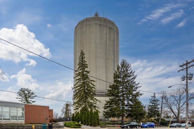 The Mount Washington Water Tower holds 3,000,000 gallons of water.