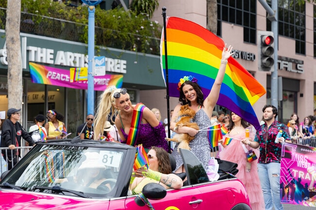 WeHo Pride Parade highlights the vibrancy of West Hollywood.