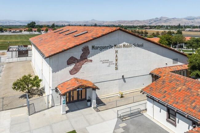 Hollister's Marguerite Maze Middle School is Home of the Hawks.