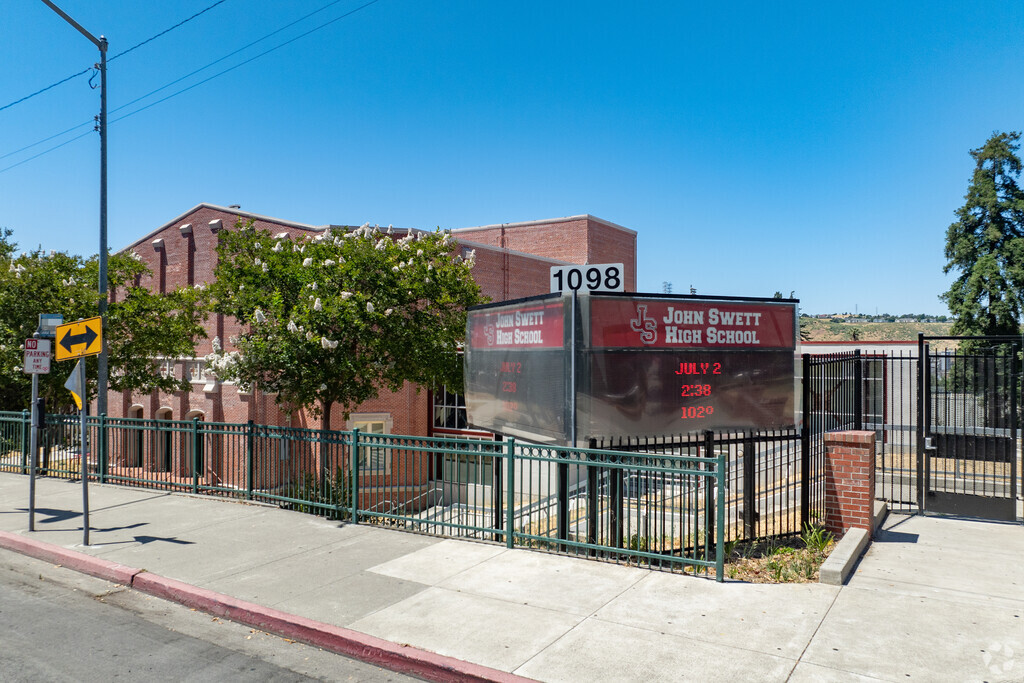 John Swett High School is located in the center of Crockett for easy access.