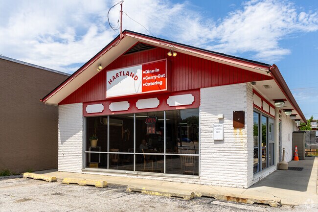 Hartland Bar-B-Que is a favorite near Malcom X.