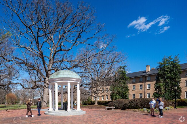 The Old Well at UNC is a close walk from Downtown Chapel Hill.