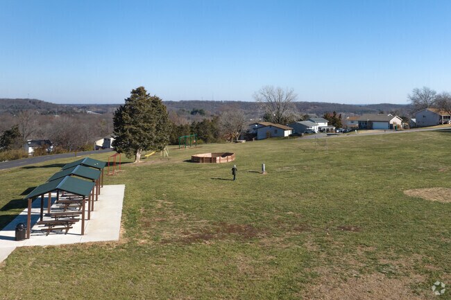 Ron Sanders Memorial Park offers some green space for residents to take an afternoon stroll to unwind.