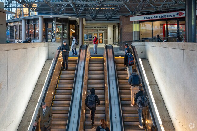The Ballston Metro is the closest station to Old Dominion.