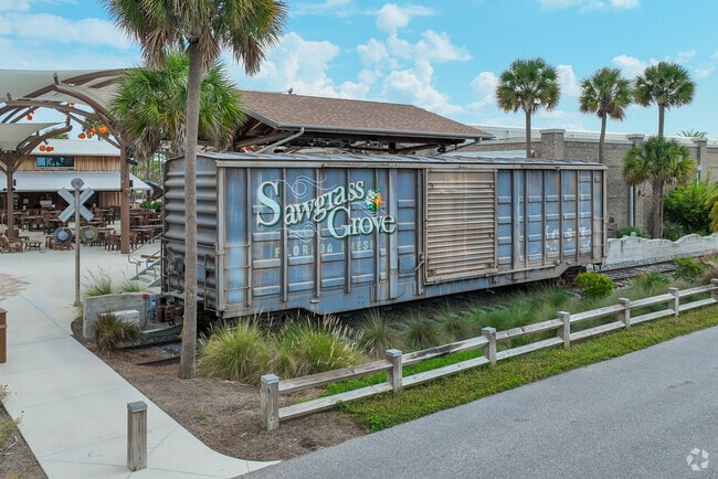 Sawgrass Grove is an entertainment and shopping haven in Village of Osceola Hills.