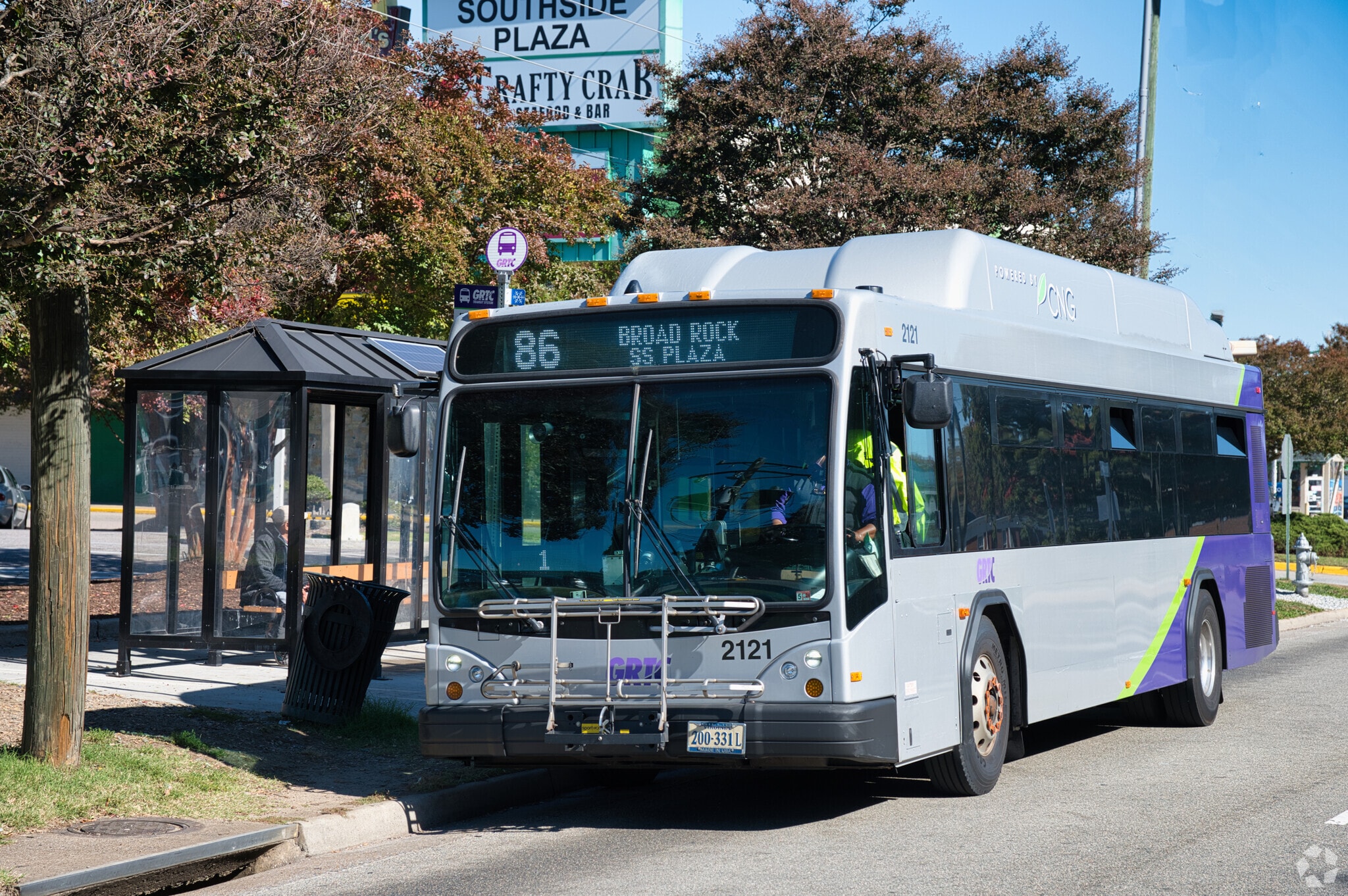 Public transportation is easily accessible in the Cofer neighborhood.