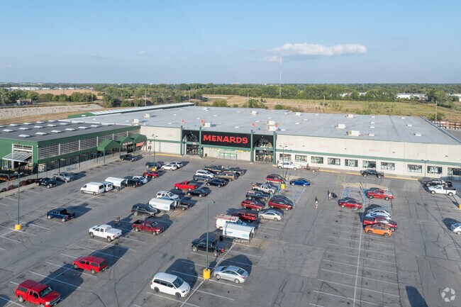 Sunset Acres the Midwest staple, Menards for home repair and garden supplies.