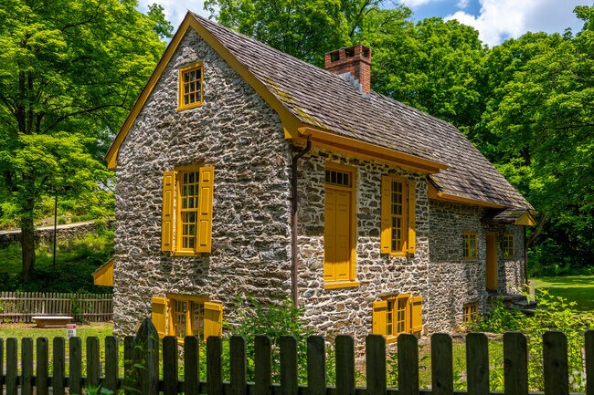 Historic Rittenhouse Town in Wissahickon holds the remains of an early industrial community.