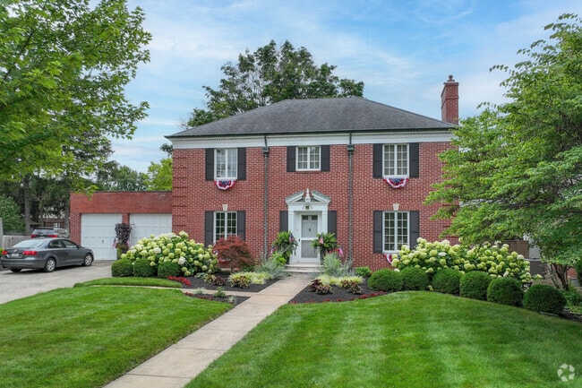 Colonial revival homes bring the historic character to Highland Park.