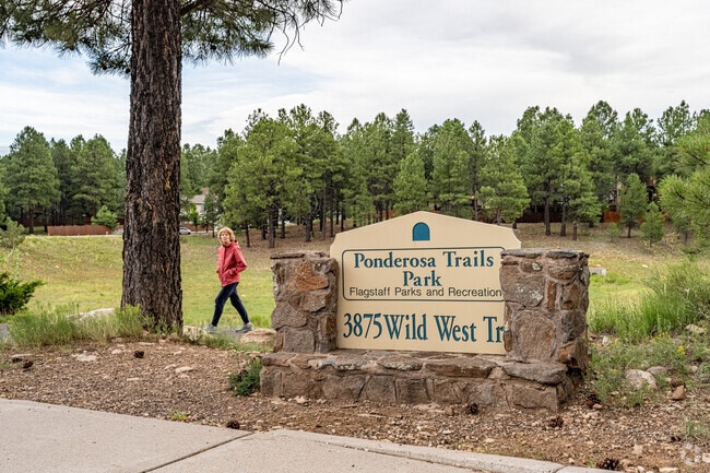 Ponderosa Trails Park is a popular park to visit in Flagstaff.