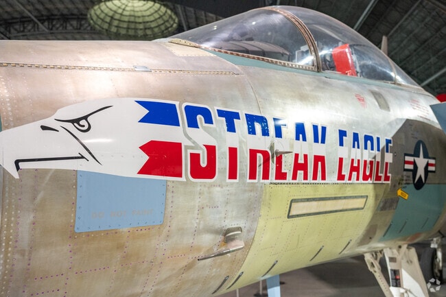 You can watch F-16s from the 180th Fighter Wing take off from from Wright-Patterson Air Force Base in Fairborn.