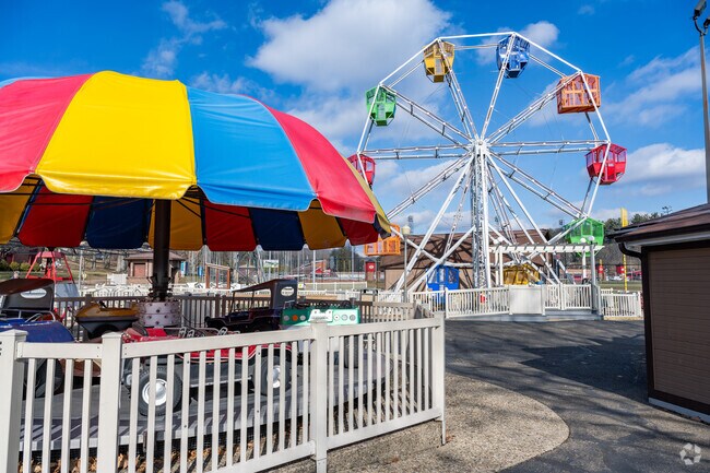Tuscora Park in nearby New Philadelphia provides amusement park fun near Dover, Ohio.