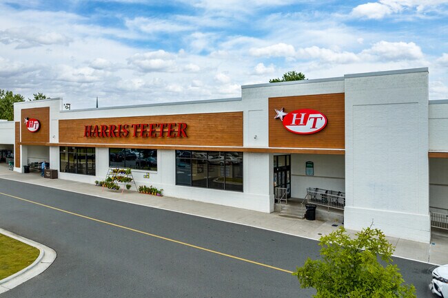 Harris Teeter is just east of Ashbrook-Clawson Village.