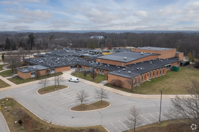 Forest Hills Central Middle School, Aerial.