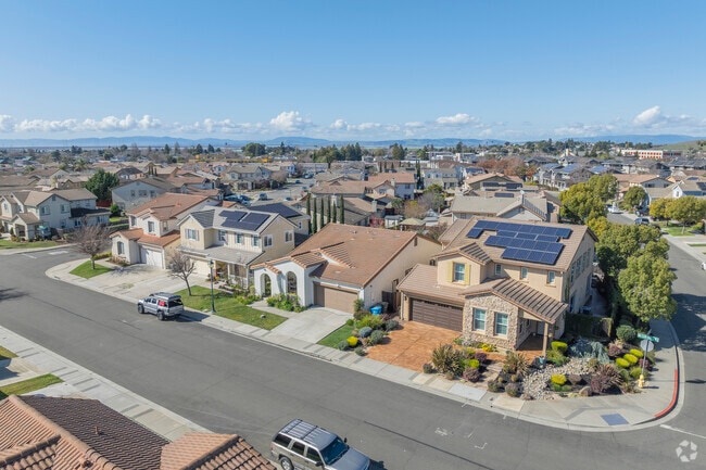 American Canyon is full of new housing developments and suburban charm.