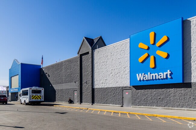 Walmart offers discounted goods near Anaconda.