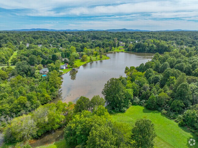 Lake Shenandoah is the largest of the three lakes in Twin Lakes.