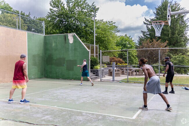 You can meet up with friends for handball at Kohl Park in Lawnton.