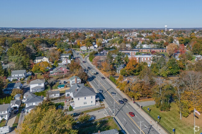 Pawtucket Avenue is the primary route through the Boyden Heights neighborhood.