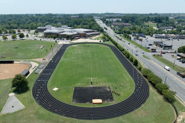 James Monroe High School serves the community of Fredericksburg.