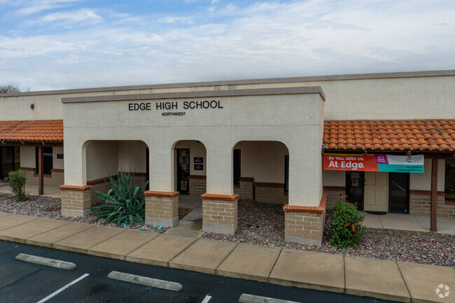 Edge High School has smaller class sizes.