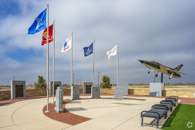 The Hobbs Veterans Memorial is a newly constructed park on the north side of town honoring our veterans.