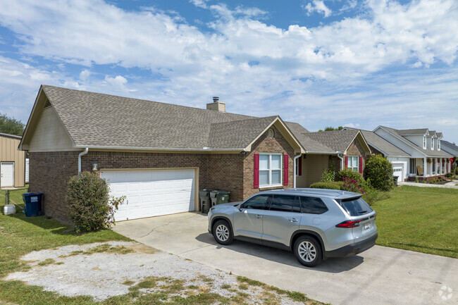 Many ranch style homes in Hazel Green are on or near still active farms.
