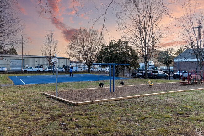 Baxter Avenue Park sits in a residential area of Oakwood.