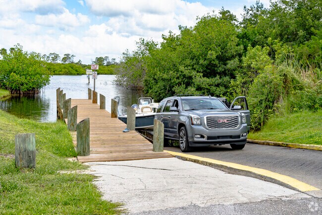 Use the boat launch for a day on the water at Dale Wimbrow Park.