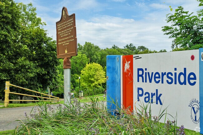 Riverside Park offers Ypsilanti residents a wide variety of amenities by the Huron river.