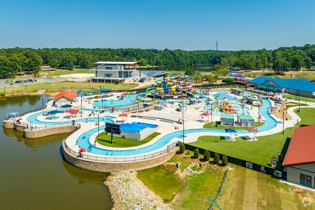 Waterpark at Clayton County International Park in Atlanta.