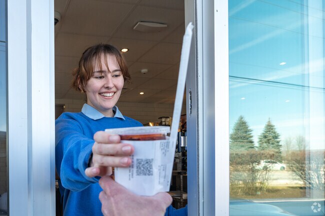 CosMc's, located within Balstrode Park, is an upscale take on the classic McDonald's restaurant.