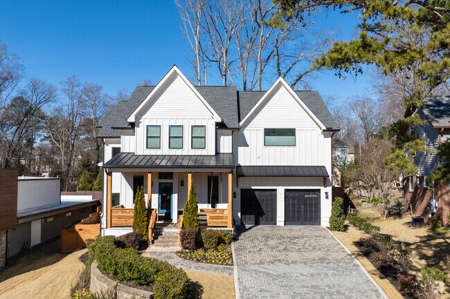 Drew Valley’s Craftsman homes feature welcoming porches, gabled roofs, & handcrafted touches