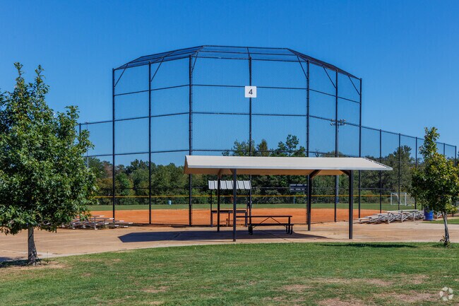 The Pines Road youth plays baseball at the nearby Cargill Sports Complex.
