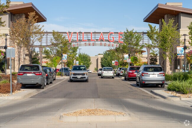 The Village offers endless retail and dining options for Schlagel residents.