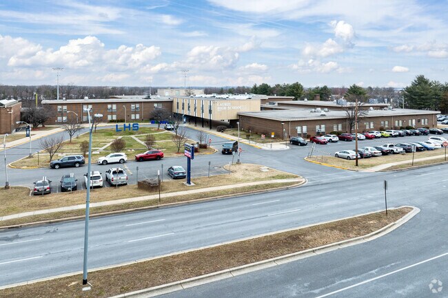 Laurel High School near Konterra offers diverse academic programs for students.